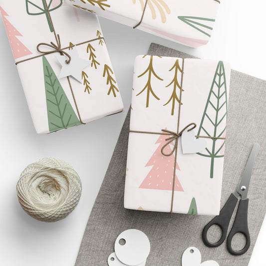 Cider Sage Christmas Wrapping Papers