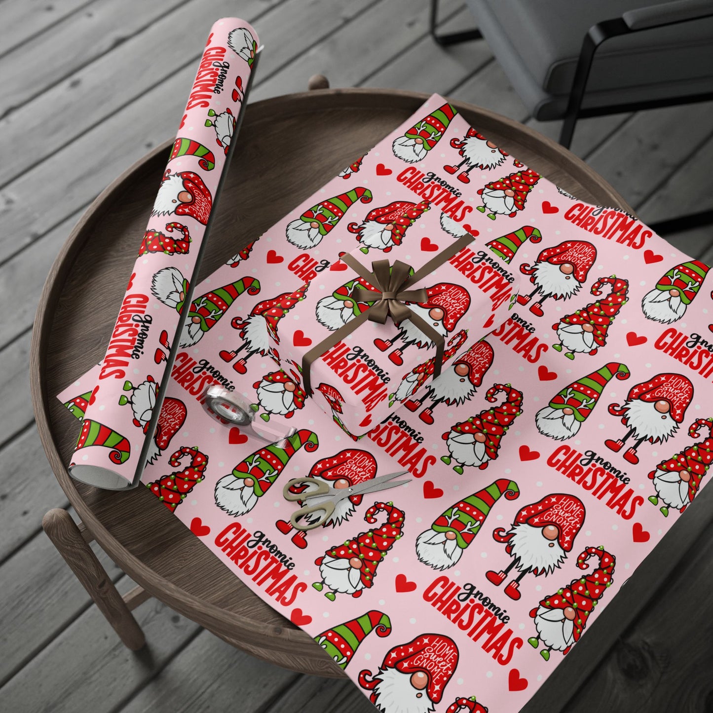 Gnomie Christmas Wrapping Paper