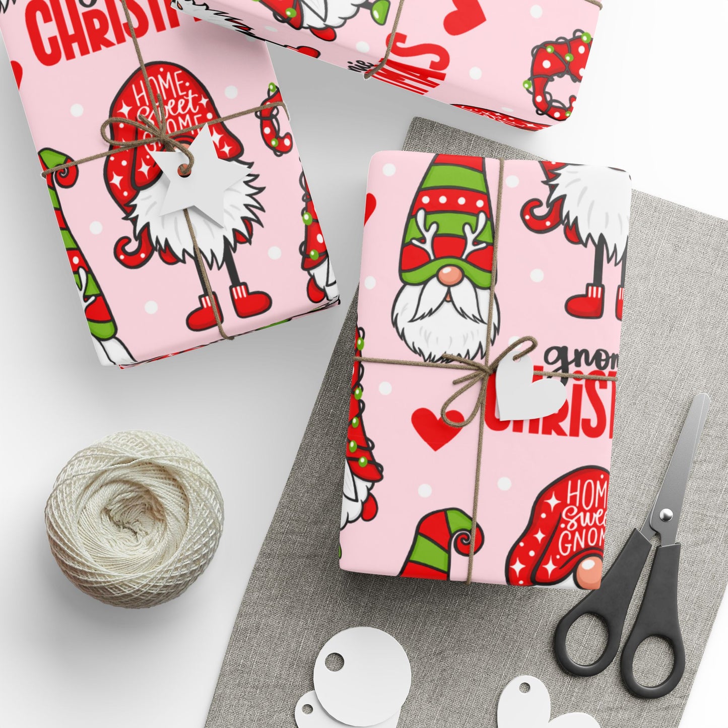 Gnomie Christmas Wrapping Paper